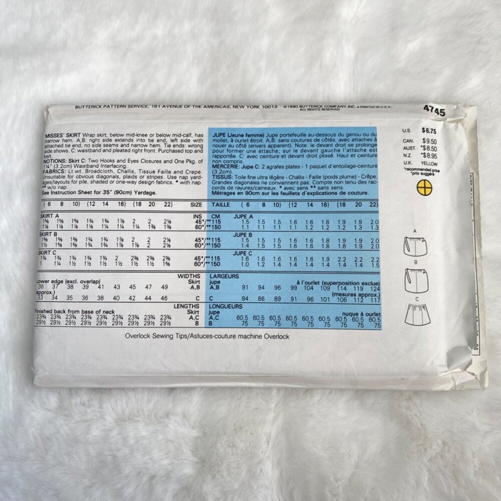 3 Butterick Sewing Patterns - Picture 5 of 7